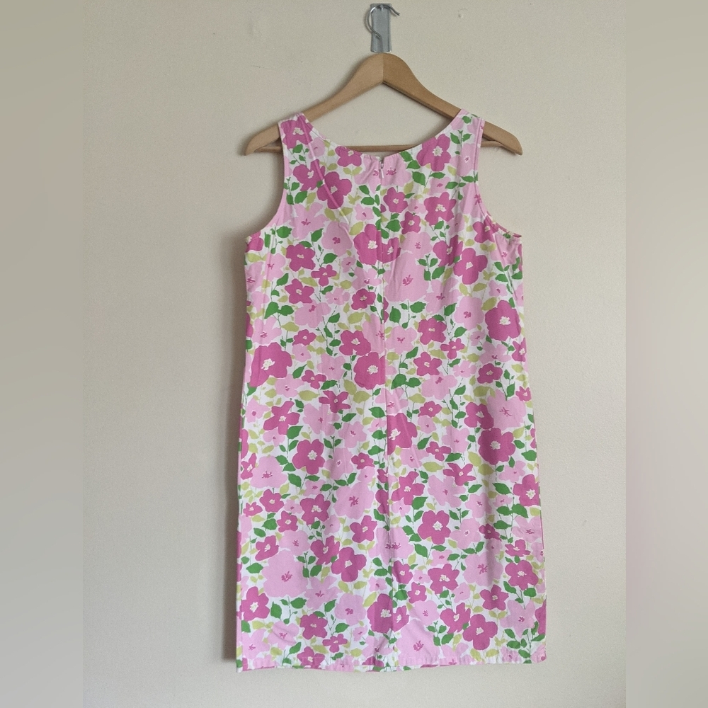 Liz Claiborne Pink Floral Sleeveless Dress – Size 12p - Picture 4 of 5